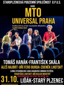 Pozvánka na koncert MTO Universal Praha